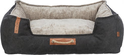 Trixie Be Nordic Hondenmand Fohr Zwart / Zand 100X80X30 Cm