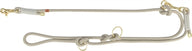 Trixie Soft Rope Hondenriem Verstelbaar Grijs / Lichtgrijs 200X1 Cm