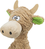 Trixie Hondenspeelgoed Koe Pluche Touw 50 Cm