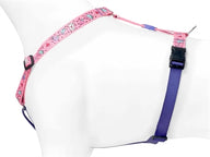 Morso Hondentuig H-Tuig Gerecycled Sweet Tweet Roze 40-55X1,5 Cm