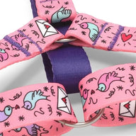 Morso Hondentuig H-Tuig Gerecycled Sweet Tweet Roze 40-55X1,5 Cm