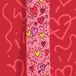 Morso Hondenriem Verstelbaar Gerecycled Pink Think Roze 75-230X1,5 Cm 1-4 Kg