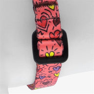 Morso Mini Hondentuig Verstelbaar Gerecycled Pink Think Roze 24-32X1,5 Cm