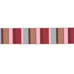 Morso Hondenriem Gerecycled Skyline Rood / Roze 120X1,5 Cm Tot 6 Kg