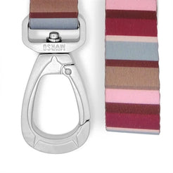 Morso Hondenriem Gerecycled Skyline Rood / Roze 120X1,5 Cm Tot 6 Kg
