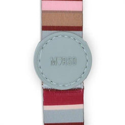 Morso Hondenriem Gerecycled Skyline Rood / Roze 120X1,5 Cm Tot 6 Kg