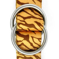 Morso Hondenriem Verstelbaar Gerecycled Jungle Drum Oranje 75-230X1,5 Cm 1-4 Kg