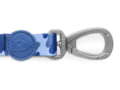Morso Hondenriem Gerecycled Splash Blauw 120X1,5 Cm Tot 6 Kg