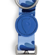 Morso Hondenriem Verstelbaar Gerecycled Splash Blauw 75-230X1,5 Cm 1-4 Kg