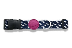 Morso Halsband Hond Gerecycled Power Flow Zwart 30-42X1,5 Cm