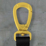 Morso Hondenriem Verstelbaar Gerecycled Gold Caviar Goud 75-230X1,5 Cm 4-20 Kg