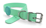 Morso Halsband Hond Waterproof Gerecycled Carribean Green Groen 23-31X1,5 Cm