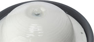 Trixie Vital Dome Drinkfontein Keramiek Grijs / Wit 1,5 Ltr 20X10X20 Cm