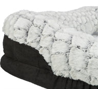 Trixie Vital Hondenmand Lino Hoekig Zwart / Grijs 70X55 Cm