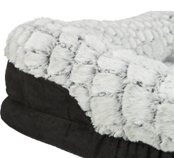 Trixie Vital Hondenmand Lino Hoekig Zwart / Grijs 70X55 Cm