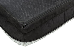 Trixie Vital Hondenmand Lino Hoekig Zwart / Grijs 70X55 Cm