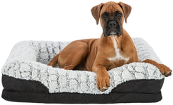 Trixie Vital Hondenmand Lino Hoekig Zwart / Grijs 70X55 Cm