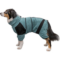 Trixie Badjas / Huisoverall Badstof Petrol 38 Cm