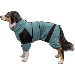 Trixie Badjas / Huisoverall Badstof Petrol 38 Cm