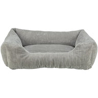 Trixie Hondenmand Vital Jonna Ribfluweel Grijs 80X60 Cm