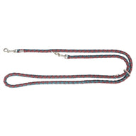 Trixie Hondenriem Cavo Verstelbaar Sangria / Petrol 200X1,8 Cm
