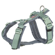 Trixie Hondentuig Premium Trekking Salie Groen / Grafiet Grijs 36-44X1,5 Cm