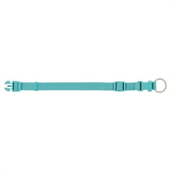 Trixie Halsband Hond Premium Aqua Blauw 15-25X1 Cm