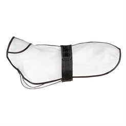 Trixie Regenjas Tarbes Transparant / Zwarte Stroken 34 Cm