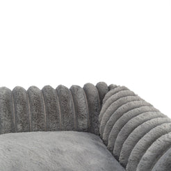 Trixie Hondenmand Lonni Ribfluweel Hoekig Grijs 100X70 Cm