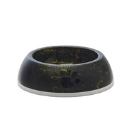 Savic Voerbak Delice 2 Marble Zwart / Goud 20,5X20,5X6,5 Cm 600 Ml