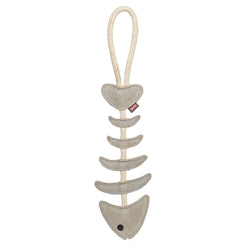 Trixie Visgraat Leer Met Touw 43 Cm