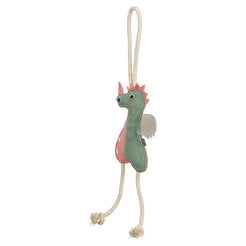 Trixie Draak Leer Met Touw 55 Cm