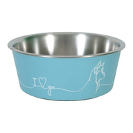 Zolux Love Voerbak Hond Blauw 12,5 Cm 400 Ml