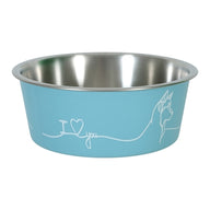 Zolux Love Voerbak Hond Blauw 12,5 Cm 400 Ml