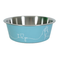 Zolux Love Voerbak Hond Blauw 12,5 Cm 400 Ml