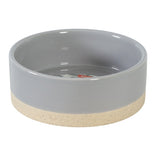 Zolux Olaria Voerbak Keramiek Grijs 14 Cm 450 Ml
