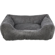 Trixie Hondenmand Jonna Vital Ribstof Donkergrijs 80X60 Cm