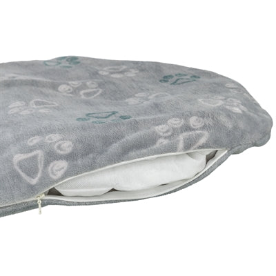 Trixie Hondenkussen Jimmy Soft Ovaal Lichtgrijs 77X50 Cm