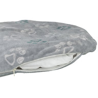Trixie Hondenkussen Jimmy Soft Ovaal Lichtgrijs 77X50 Cm