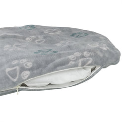 Trixie Hondenkussen Jimmy Soft Ovaal Lichtgrijs 77X50 Cm