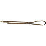 Trixie Hondenriem Pure Verstelbaar Leer Bruin S-M 200X1,5 Cm