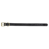 Trixie Halsband Hond Pure Leer Zwart Xs 25-31X2,5 Cm