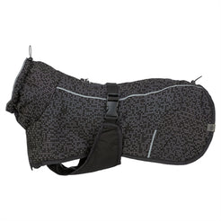 Trixie Hondenjas Limoux Reflect Zwart / Grijs 30 Cm