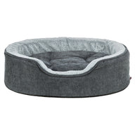 Trixie Vital Hondenmand Lino Soft Ovaal Grijs / Lichtgrijs 110X92Cm