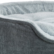 Trixie Vital Hondenmand Lino Soft Ovaal Grijs / Lichtgrijs 110X92Cm
