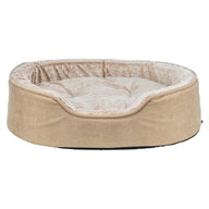 Trixie Vital Hondenmand Lino Soft Ovaal Beige / Creme 110X92 Cm