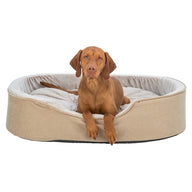 Trixie Vital Hondenmand Lino Soft Ovaal Beige / Creme 110X92 Cm