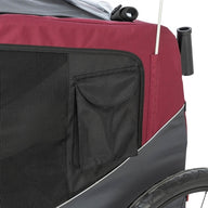 Trixie Hondenfietskar Grijs / Rood 61/125X56X64 Cm