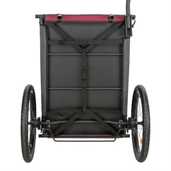 Trixie Hondenfietskat Grijs / Rood 76/136X66X74 Cm