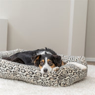 Trixie Hondenmand Leo Hoekig Panterprint Creme 100X70 Cm